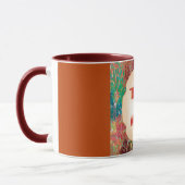 Merry Marigold Autumn Dankbarkeit Latte Tasse (Links)