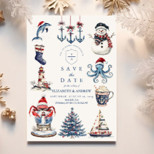 Merry Maritime Christmas Save The Date