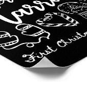 Merry Married First Christmas As Mr And Mrs 2025 N Poster (Ecke)