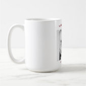 Merry & Married - Personalized Newlywed Christmas Kaffeetasse (Links)