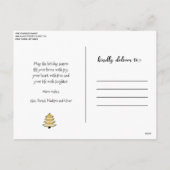 Merry & Masked Christmas 2020| Foto Feiertagspostkarte (Rückseite)