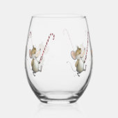 Merry Maus Moe Weinglas Ohne Stiel (Rechts)