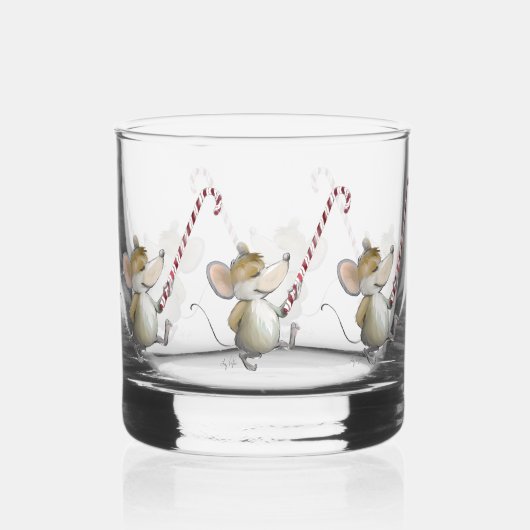 Merry Maus Moe Whiskyglas (Vorderseite)