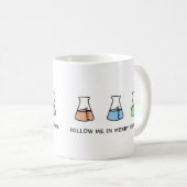 Merry Measure Chemistry Science Erlenmeyer Holiday Kaffeetasse (VorderseiteRechts)