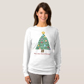 Merry Meeple Christmas Tree Womens Shirt (Vorne ganz)