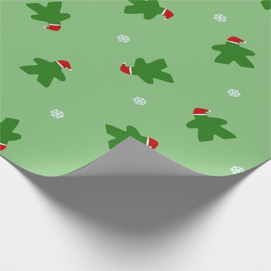 Merry Meeple Geschenkpapier (Ecke)