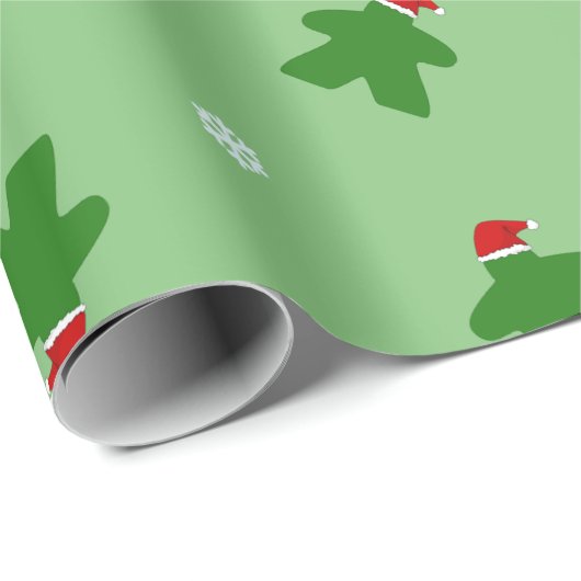 Merry Meeple Geschenkpapier (Rolleneckpunkt)