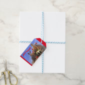 Merry Meerkats Gift Tags Geschenkanhänger (Mit Garn)