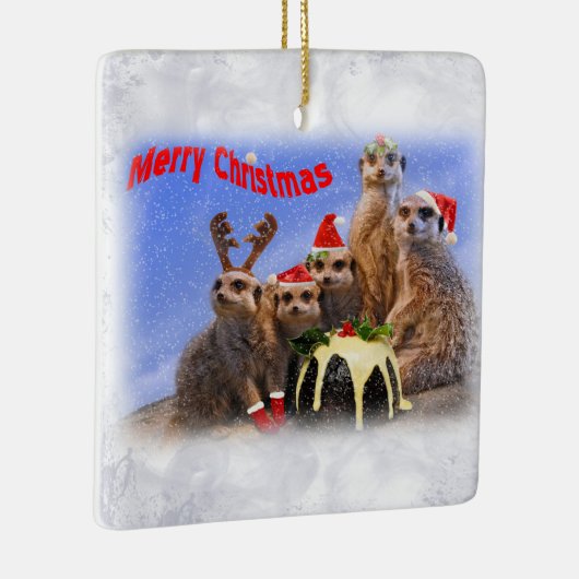Merry Meerkats Ornament (Rechts)