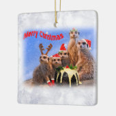 Merry Meerkats Ornament (Links)