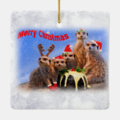 Merry Meerkats Ornament (Rückseite)