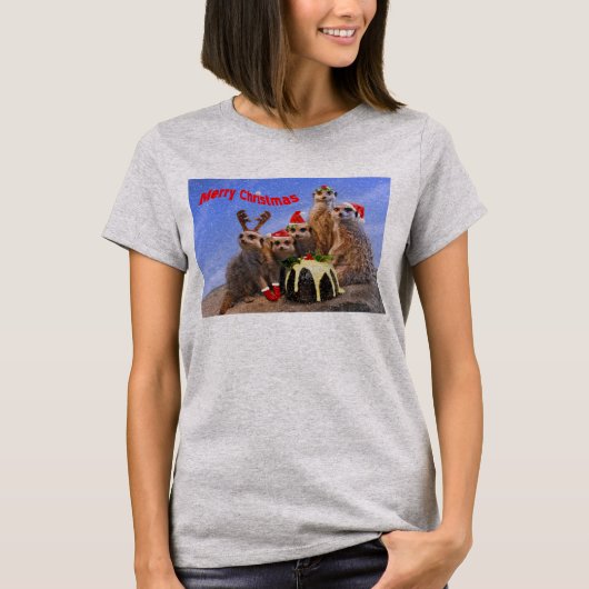 Merry Meerkats T-Shirt (Vorderseite)