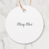 Merry Meet Pagan Oak King Geschenkanhänger (Rückseite)