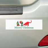 Merry Meewy Christmas Autoaufkleber (Auf Auto)