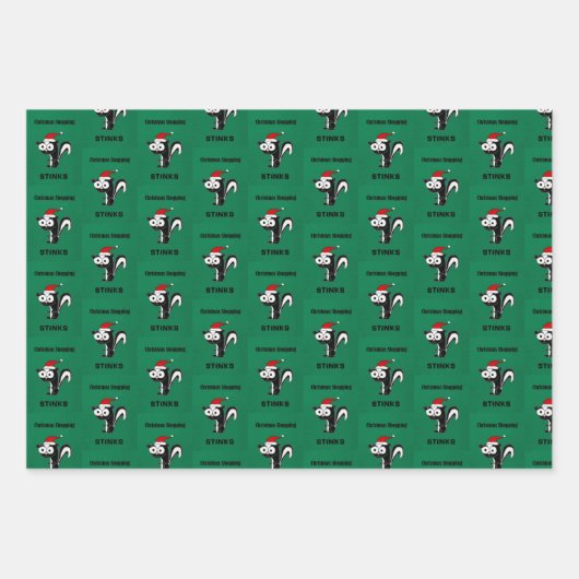 Merry Meme Wrapping Paper 3 Pack Geschenkpapier Set (Vorderseite 3)