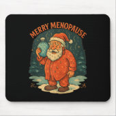 Merry Menopause Funny Santa Meme Tank Top Mousepad (Vorne)