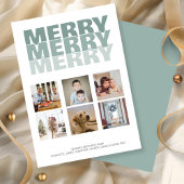 Merry Merry Foto Weihnachten Personalisiert