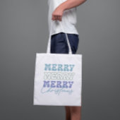 Merry Merry Frory Retro Typografie Tragetasche