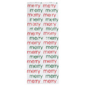 Merry Merry Geschenktüte Für Weinflaschen (Rückseite)