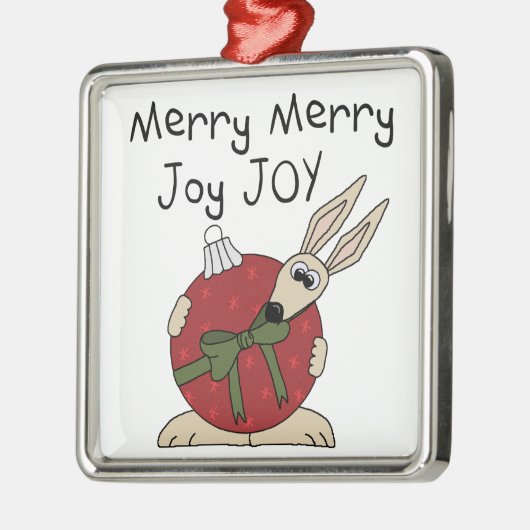 Merry Merry Joy Joy Holiday Keepake Ornament (Links)