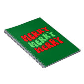 Merry Merry Merry Notizblock (Rechte Seite)