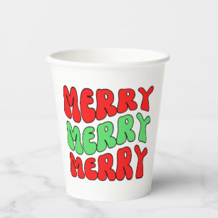 Merry Merry Merry Pappbecher