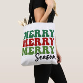Merry Merry Merry Season - Retro Holiday Art Tasche (Von Nahem)