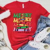 Merry Merry Teacher T-Shirt