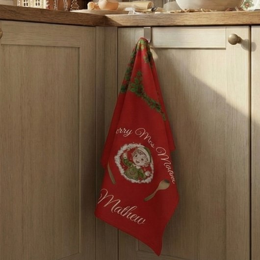 Merry mess maker handtuch