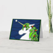 "Merry Met"-Karte Feiertagskarte (Vorderseite)