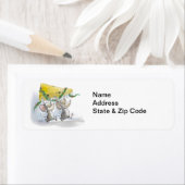 Merry Mice Mic & Mac Address Labels (Insitu)