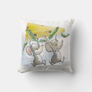 Merry Mice Mic & Mac Pillow Kissen