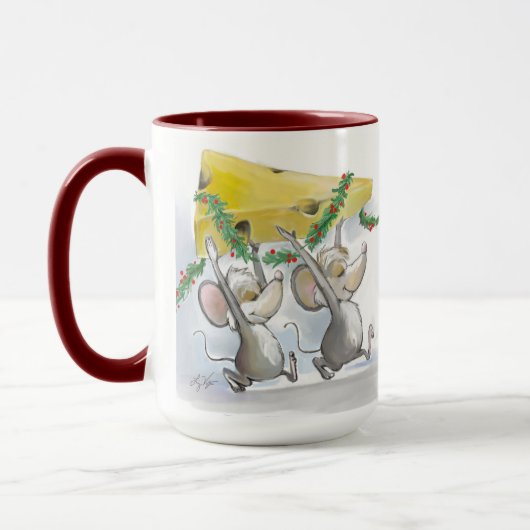 Merry Mice Mic & Mac Tasse (Links)