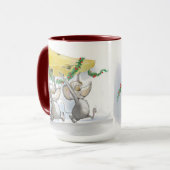 Merry Mice Mic & Mac Tasse (Vorderseite Links)
