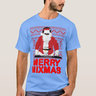 Merry Mimas zu DJ Weihnachten lustig T-Shirt