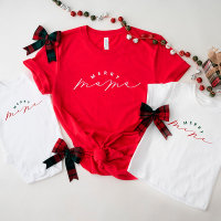 Merry Mini Niedlich Script Baby Shirt