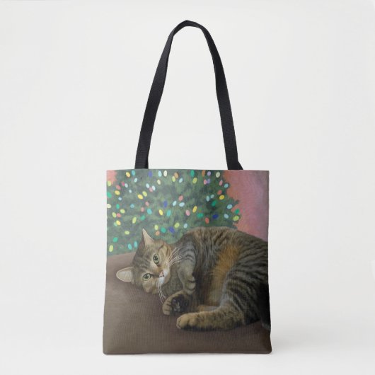Merry Mischief - Christmas Kitty Tasche (Vorderseite)