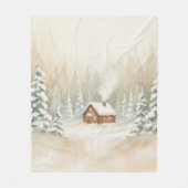 Merry Mist Cozy Fleece Blanket – 50"x60" (Vorderseite)