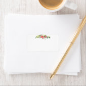 Merry Mistletoe | Blank Christmas Adressaufkleber (Insitu)