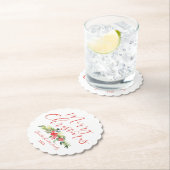 Merry Mistletoe | Untersetzer (Vor Ort)