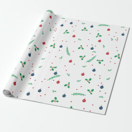 Merry Mistletoe Weihnachtswrapping Paper Geschenkpapier