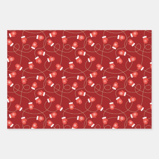Merry Mix Wrapping Paper Set Geschenkpapier Set (Vorderseite 2)