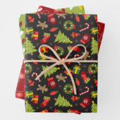Merry Mix Wrapping Paper Set Geschenkpapier Set (Beispiel)