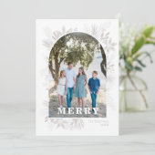 Merry Modern Christmas Blume Arch (Stehend Vorderseite)