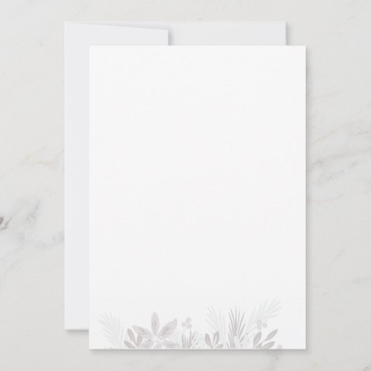 Merry Modern Christmas Blume Arch (Rückseite)