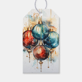 Merry Moments: Eine Fusion rot und grün Geschenkanhänger