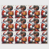 Merry Moments: Eine Whimsical Holiday Embrace - Wr Geschenkpapier (Flach)