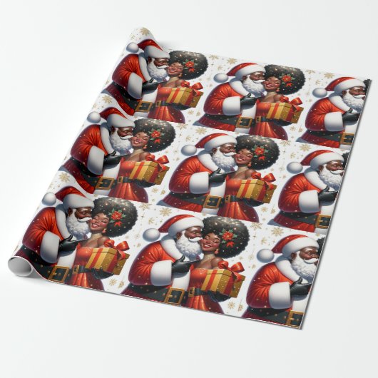 Merry Moments: Eine Whimsical Holiday Embrace - Wr Geschenkpapier (Ungerollt)