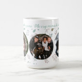 Merry Moments Holiday Three Foto Kaffeetasse (Mittel)