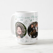 Merry Moments Holiday Three Foto Kaffeetasse (Vorderseite Links)